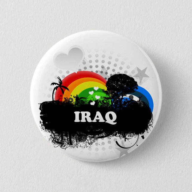 Gulliga fruktiga Irak Knapp (Framsida)