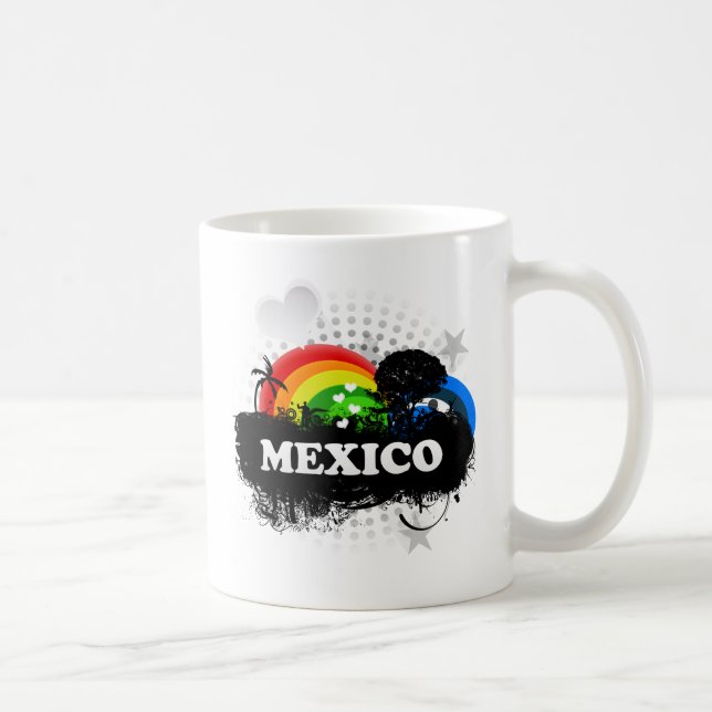 Gulliga fruktiga Mexico Kaffemugg (Höger)