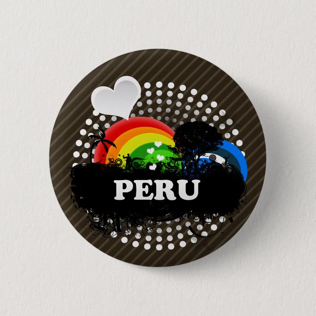 Gulliga fruktiga Peru Knapp (Framsida)