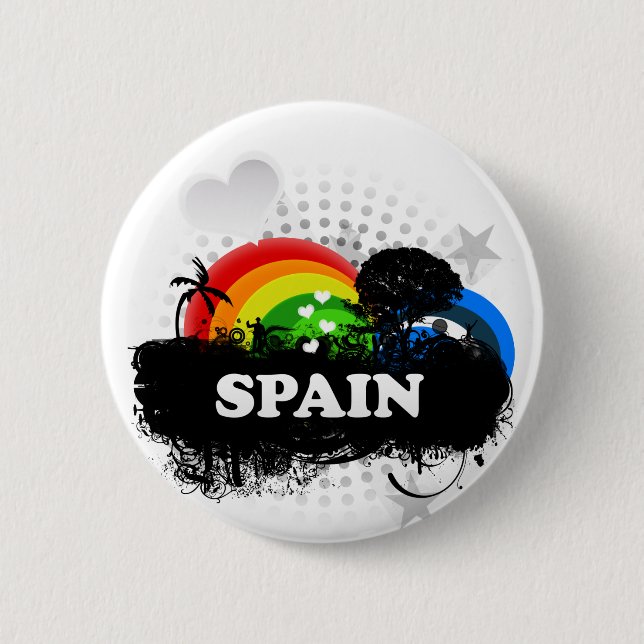 Gulliga fruktiga Spanien Knapp (Framsida)