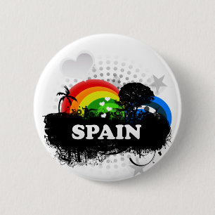 Gulliga fruktiga Spanien Knapp