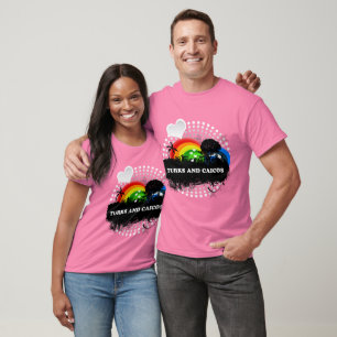 Gulliga fruktiga Turks och Caicos T-shirt
