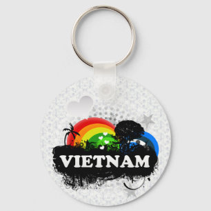 Gulliga fruktiga Vietnam Nyckelring