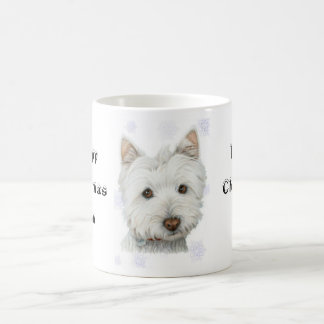 Gulliga gåvor för julWestie hund Kaffemugg