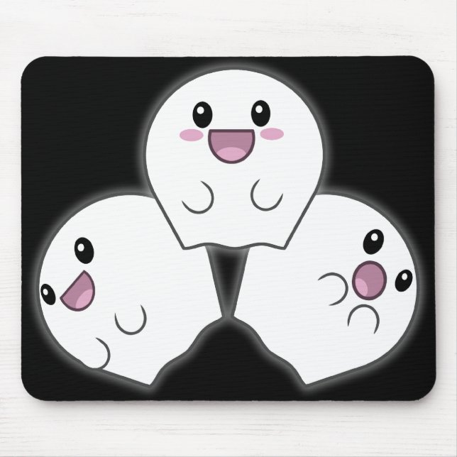 Gulliga Ghosties Mousepad Musmatta (Framsidan)