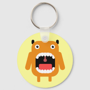 Gulliga gigantiska Keychain Nyckelring