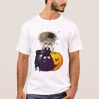 Gulliga gotiska Halloween T Shirt
