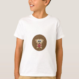 Gulliga Hedgehug som kramar hjärta Tee Shirt