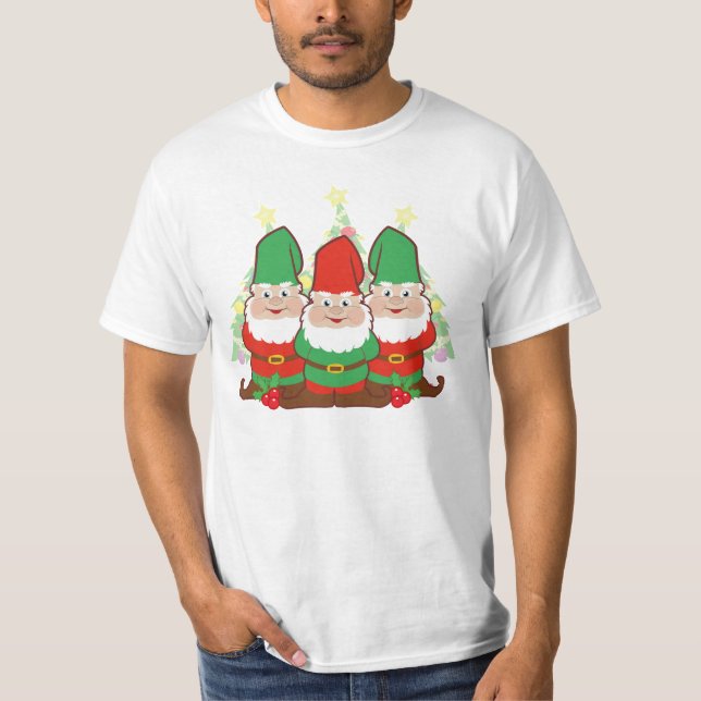Gulliga julGnomes Tee Shirt (Framsida)