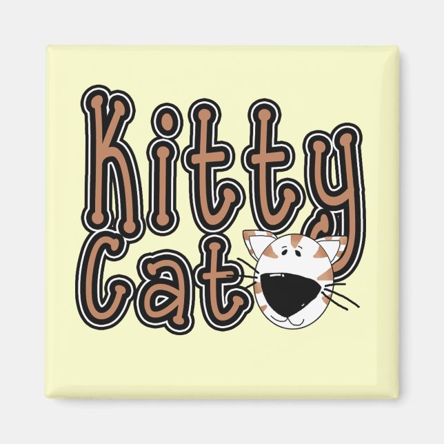 Gulliga kattungeTshirts och gåvor Magnet (Framsidan)