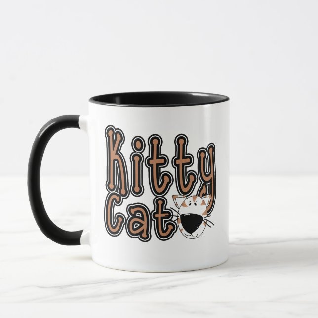 Gulliga kattungeTshirts och gåvor Mugg (Vänster)