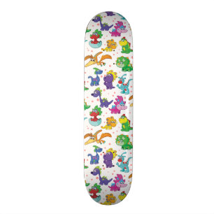 Gulliga Kawaii Dinosaurs Skateboard Bräda 19,5 Cm