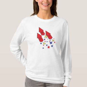 Gulliga kawaiiflaskaraket spränger av T-tröja Tee Shirt