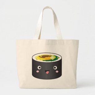 Gulliga koreanska Gimbap Jumbo Tygkasse