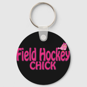 Gulliga landhockeychickdesigner nyckelring