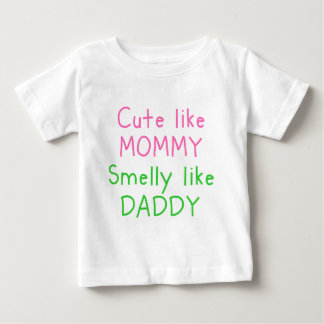Gulliga lika mammor, stinka lik pappa t-shirt