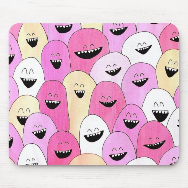 "Gulliga lite monster" Mousepad Musmatta (Framsidan)