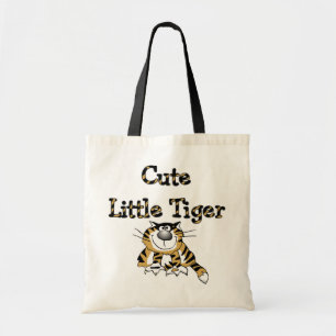 Gulliga lite tigerTshirts och gåvor Tygkasse