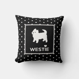 Gulliga lite Westie - västra höglands- vitTerrier Kudde