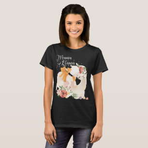 Gulliga llamamammor med bebislamaen & t shirt