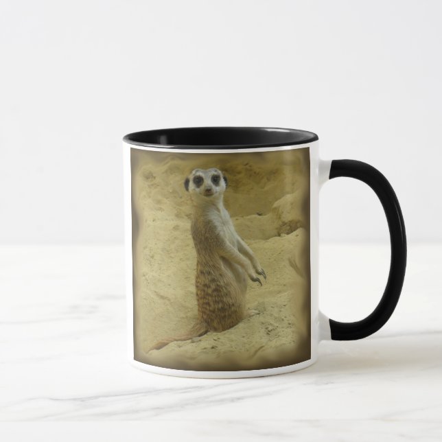 gulliga Meerkat Mugg (Höger)