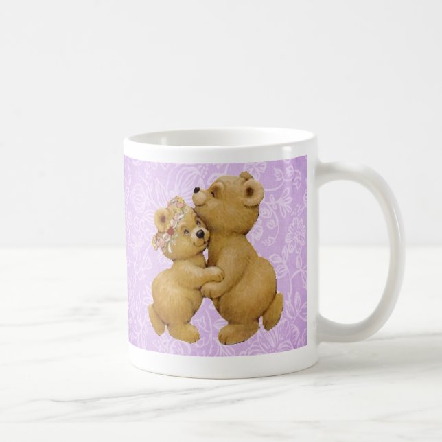 Gulliga mors dagdansnallar kaffemugg (Höger)