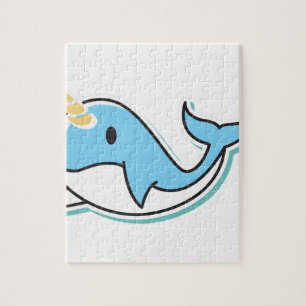 Gulliga Narwhal Pussel