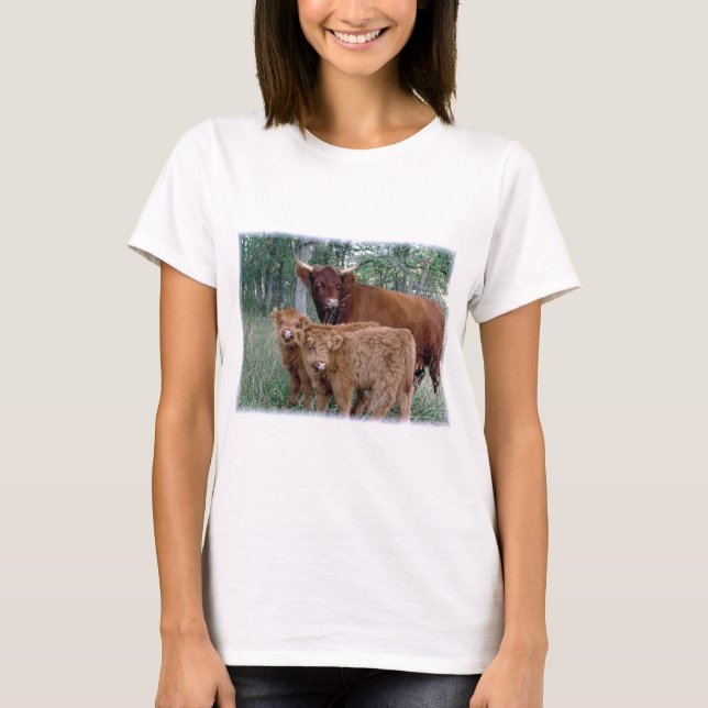 Gulliga och förtjusande fluffiga fettiga t-shirt (Framsida)