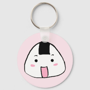 Gulliga Onigiri (risboll) Nyckelring