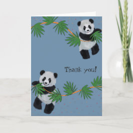 Gulliga Pandas Tack Kort
