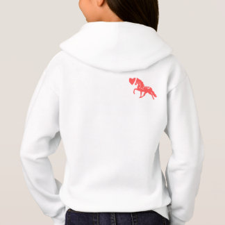 Gulliga ponnykärlekbarns hoodie t-shirt