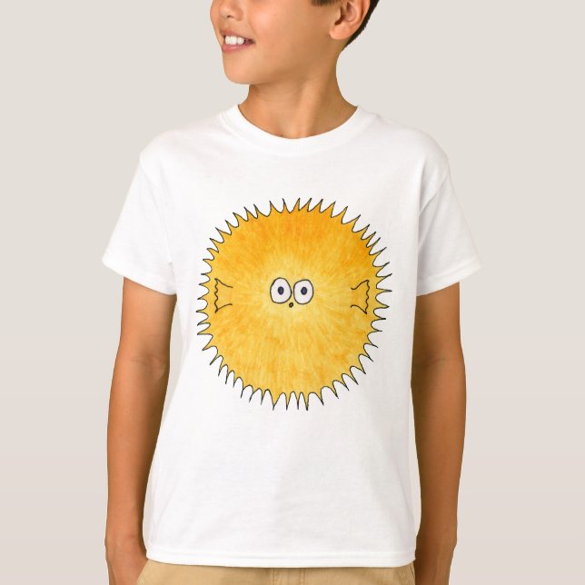 Gulliga PorcupineFish. Tee (Framsida)