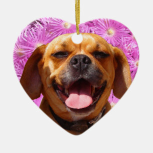 Gulliga Puggle Julgransprydnad Keramik