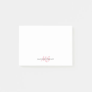 Gulliga rodna rosor borstar skrivar initial post-it block