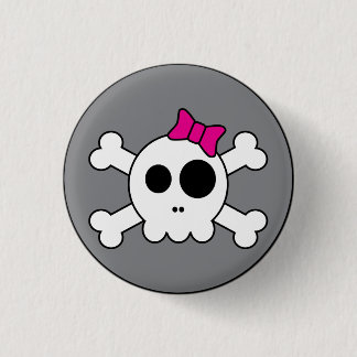Gulliga Skully knäppas Knapp