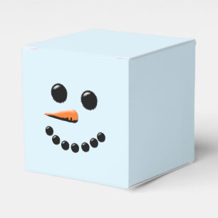 Gulliga snögubbear för helgdag för presentaskar