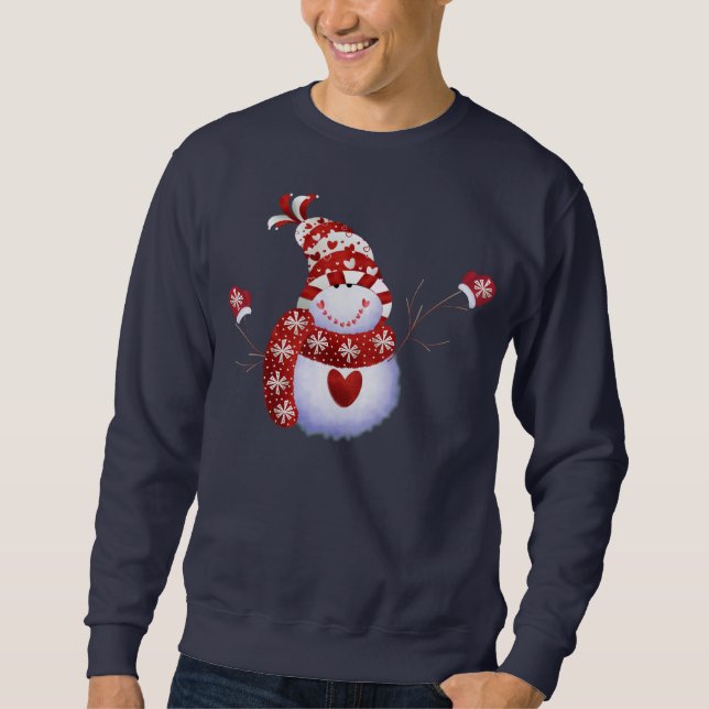 Gulliga snögubbear sweatshirt (Framsida)