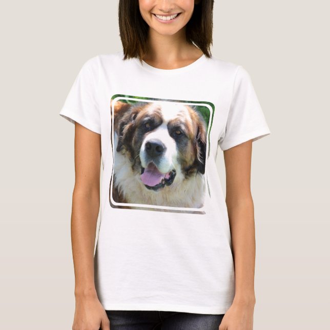 Gulliga St Bernard T Shirt (Framsida)
