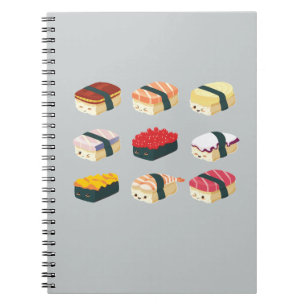 Gulliga Sushi Anteckningsbok