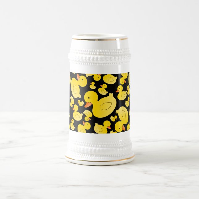 Gulliga svart gummiankor sejdel (Center)