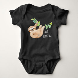 Gulliga tre Toed beställnings- babyjumper för T Shirt