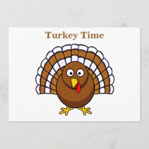 Gulliga Turkiet thanksgivinginbjudningar Inbjudningar