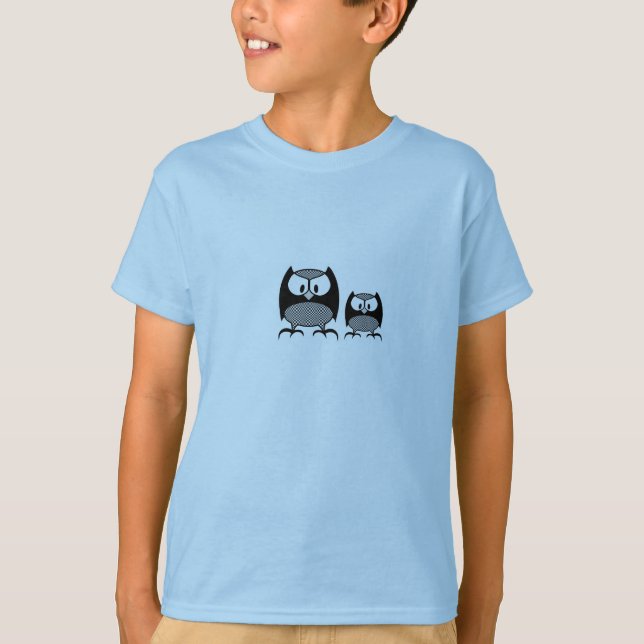gulliga ugglor t-shirt (Framsida)