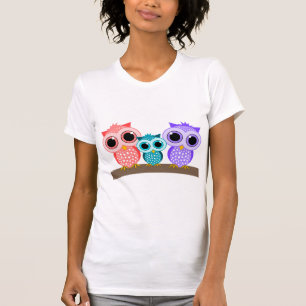 gulliga ugglor tee shirt