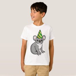 Gulliga unge för teckning för hatt för tee shirt