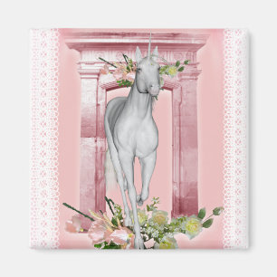 Gulliga Unicornblommor 1 Magnet