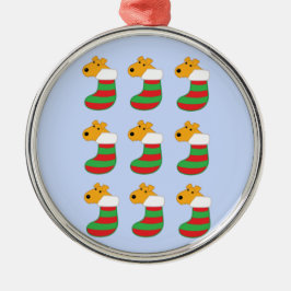 Gulliga valphundar i julstrumpaprydnad julgransprydnad metall