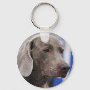 Gulliga Weimaraner Keychain Nyckelring