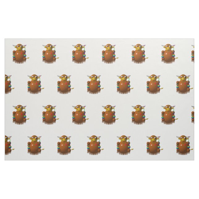 Gulliga Yak med Yo-Yostyg Tyg (Fat Quarter)