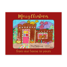 Gulligt Adobepepparkakahus & kattjul